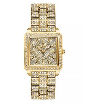 Jbw Women's Cristal 18k Gold-plated Stainless Steel Watch, 28mm Gold
